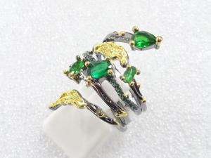 色石　指輪(6号)